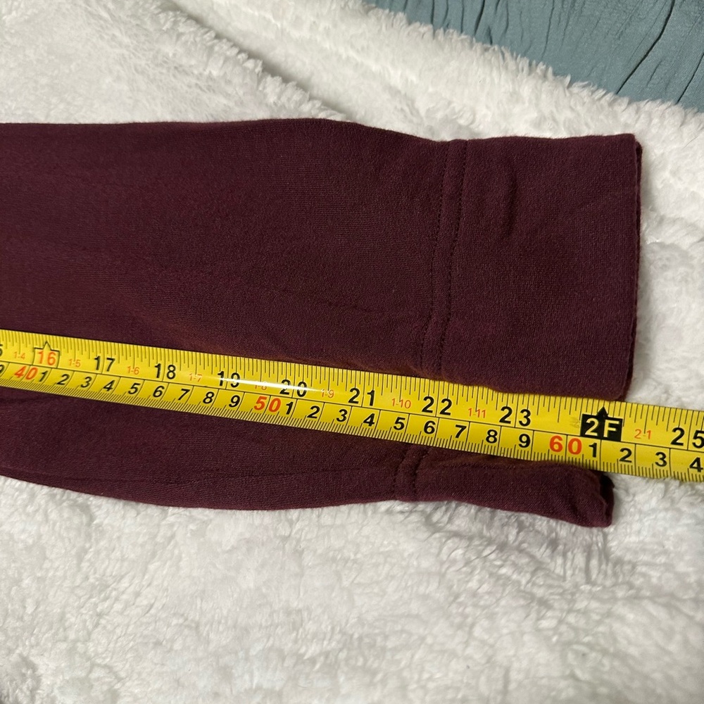 Bleusalt  Burgundy Men’s Long sleeve T-shirt and Jogger pants. - Picture 9 of 15